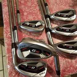 EXCELLENT CONDITION! PING G410 GOLF CLUB IRON SET 