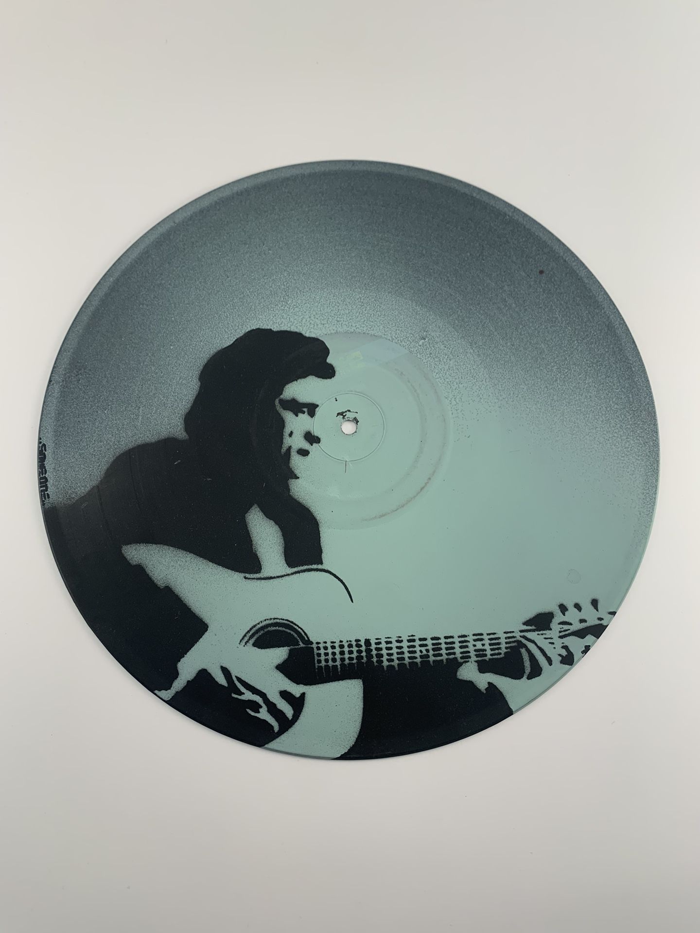 Johnny Cash Vinyl Wall Art