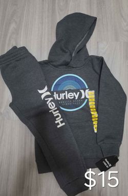 Hurley Kids 2-Piece Hoodie and Jogger Set