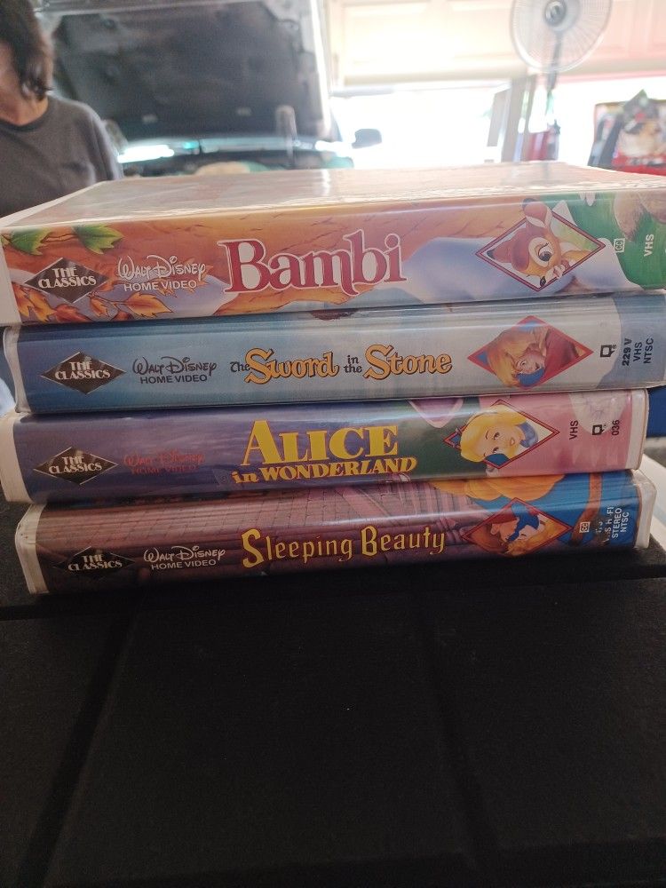 Disney Vhs Collectibles Black Diamond Series
