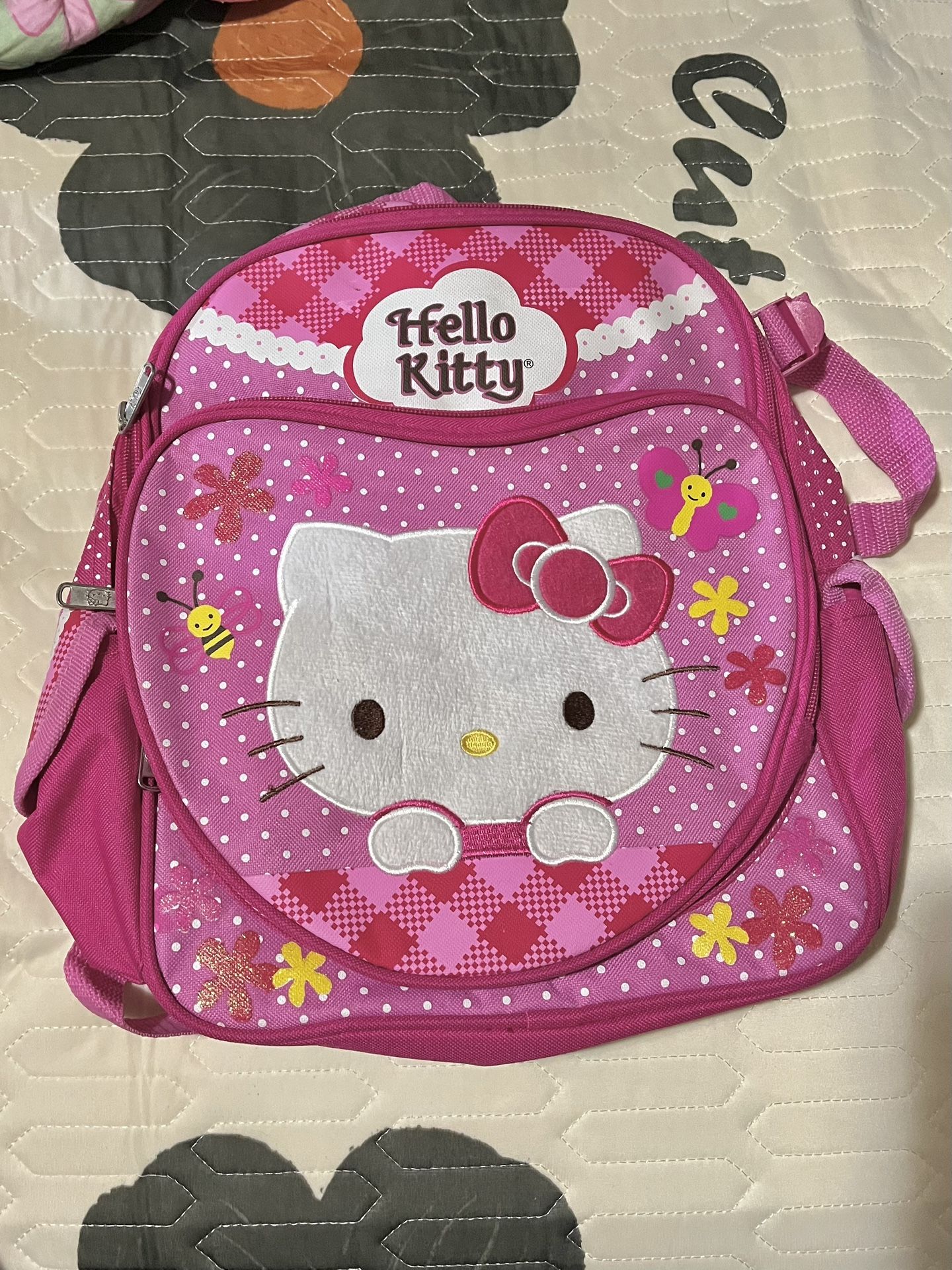 Small Pink Childs Hello Kitty Backpack