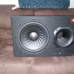 JBL Pro Bass 12 Inch Sub Box With Amp