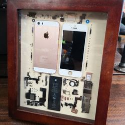 Shadow Case Display - iPhone SE Anatomy