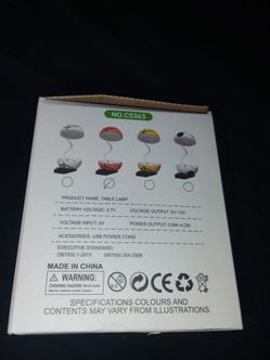 Table lamp ball series I have a soccer and I have two basketball