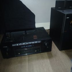 Receiver Bluetooth With Bose Speaker's And Sub$80firm