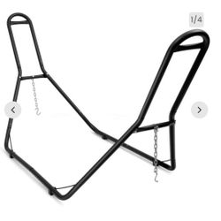 Hammock Stand Heavy Duty Black NP11726