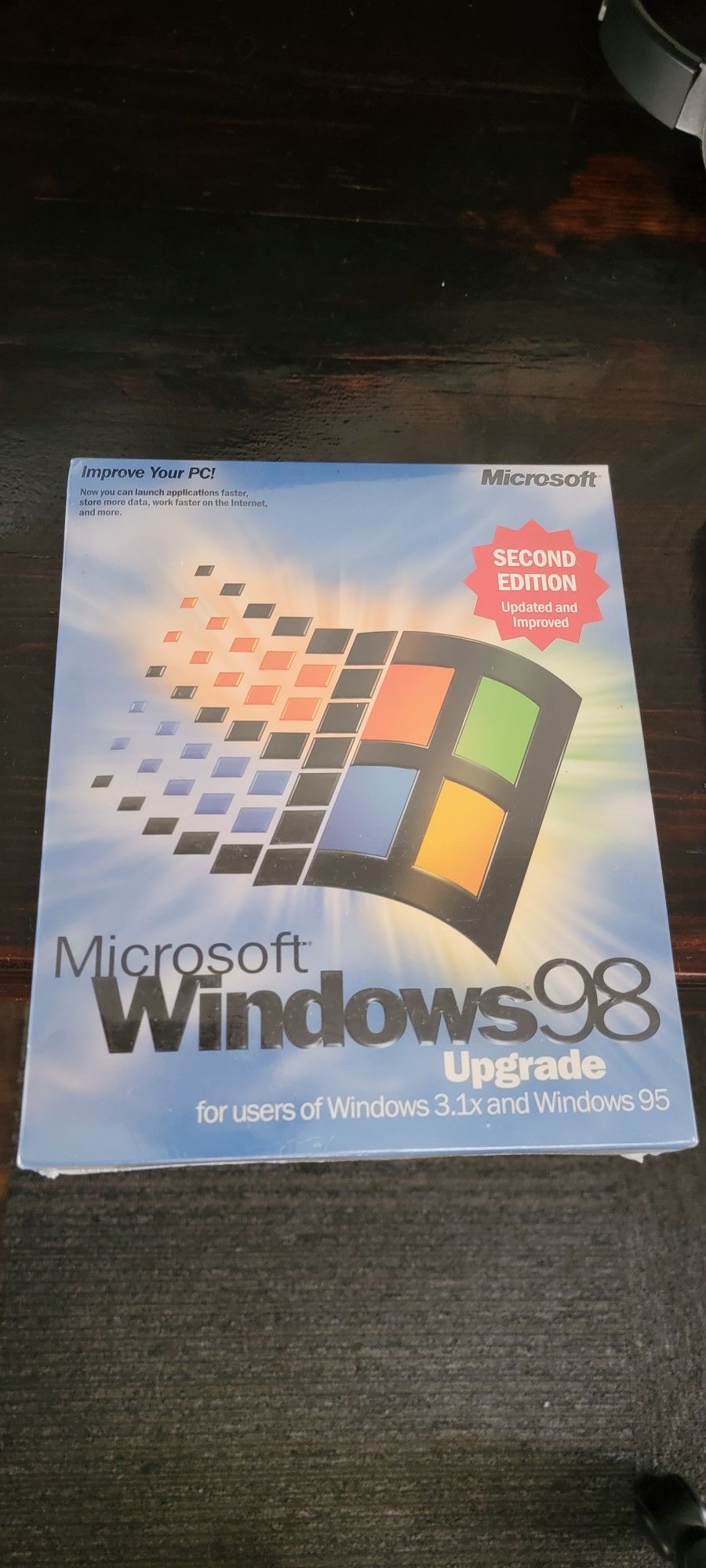 Original Window 98 Upgrade Box, Manuals, CD