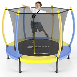 Mini trampoline for kids, 5ft (pink color)
