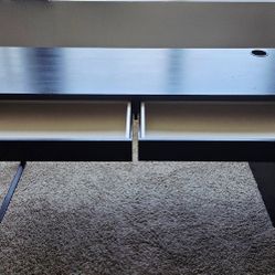 Ikea Micke  Desk Black /brown