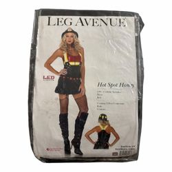 Sexy Firefighter LED Lights Adult Women’s Halloween Costume. Size Small (New) *Dress *LED Lights Belt.