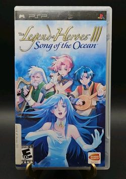 Legend of Heroes III Song of the Ocean for Sony PSP complete in box