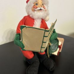 Vintage Small Anna Lee Santa 