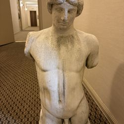 Statue Of Naked Man 