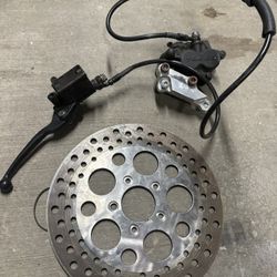 Harley 39mm Front End Tokico Brake Set Up
