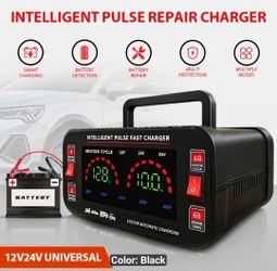 Battery Charger automotive tester creeper ramps