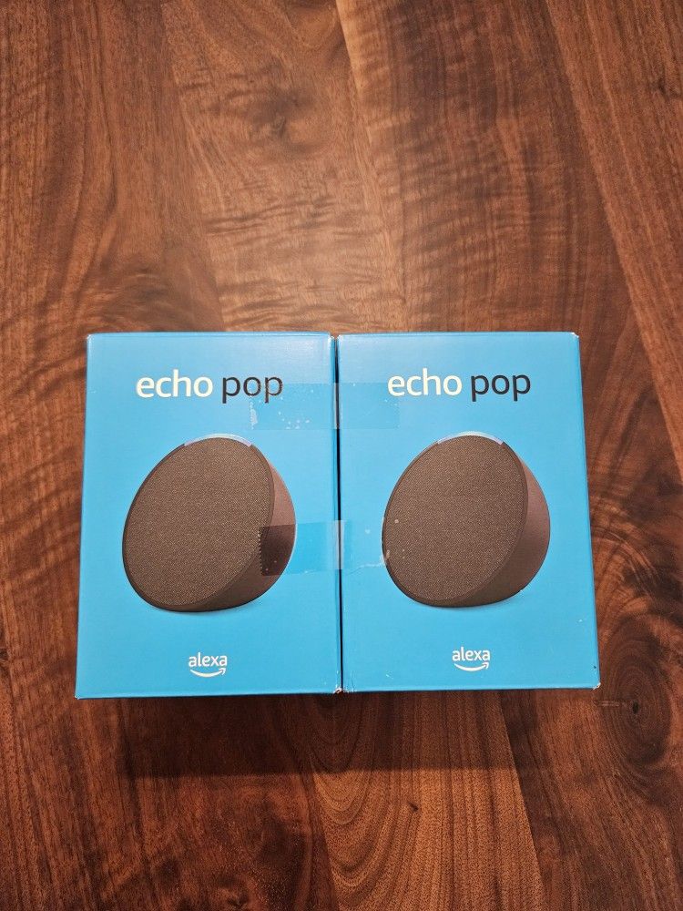 Amazon Echo Pop ×2 bundle