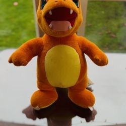 Pokemon Charmander Build A Bear WITH Card Included (Limited 2018)