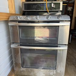 Whirlpool Gas Double Oven 