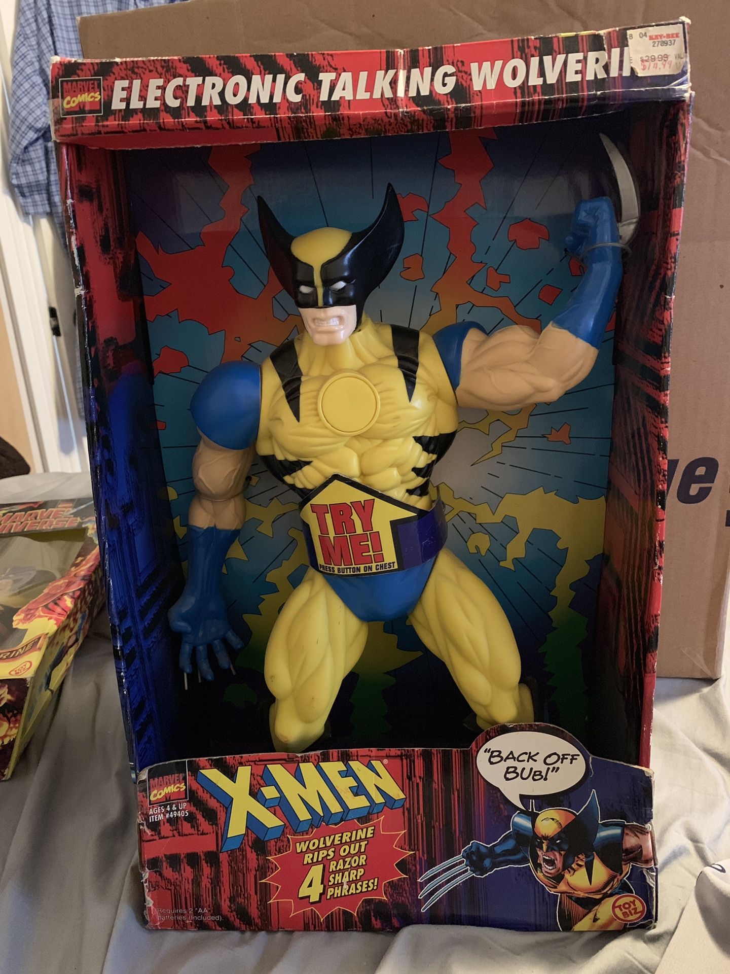 Vintage ELECTRONIC TALKING WOLVERINE