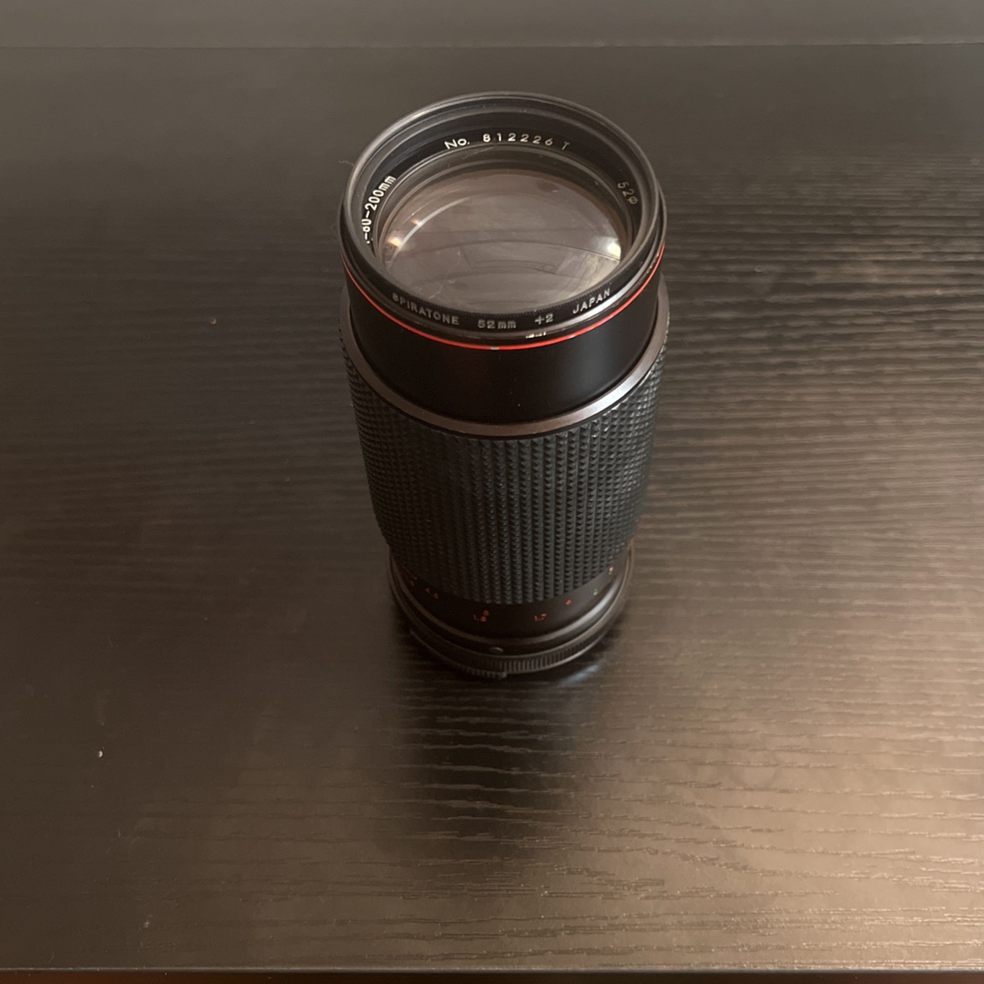 Spiratone Promaster Auto MC Zoom 1:4.5 80-200mm Lens