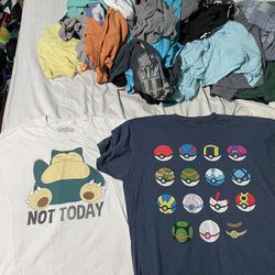 Pokemon Shirt Lot Of 2 Both XL