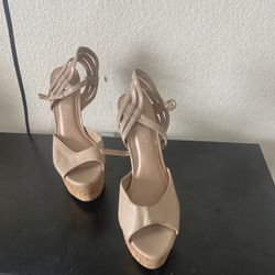 Show Dazzle Leather Heels 