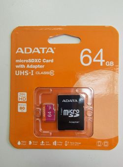 64 GB micro SD card
