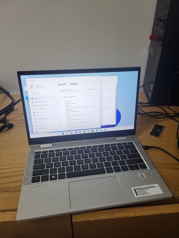 HP ELITEBOOK X360 830 G7 TOUCH SCREEN LAPTOP (LAP1)