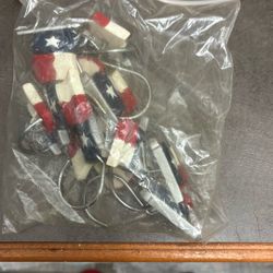 The Flag Shower Hooks