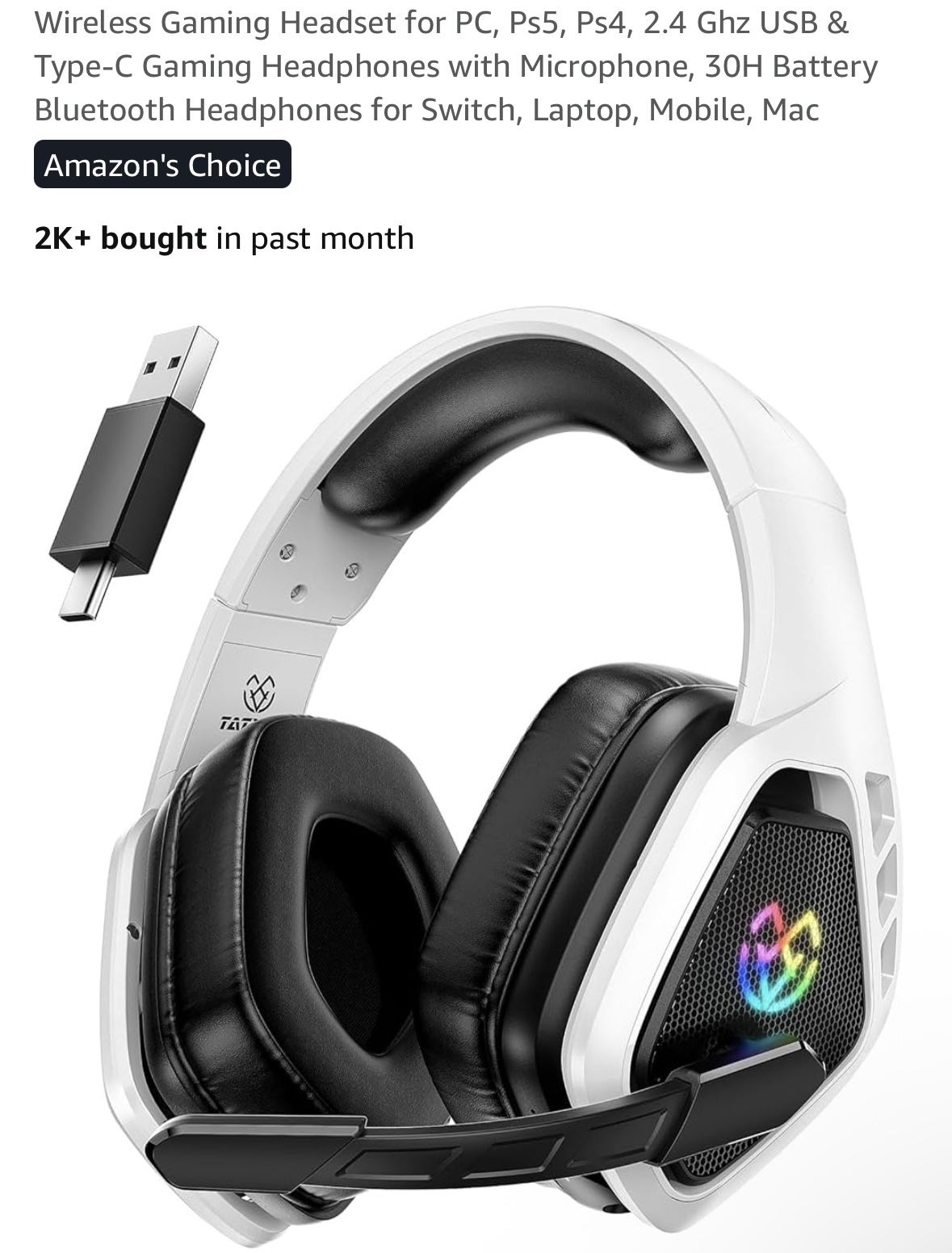 Wireless Gaming Headset