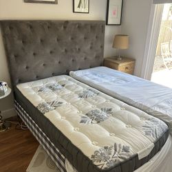 Like New Luxury Cal King (split) Mattress  