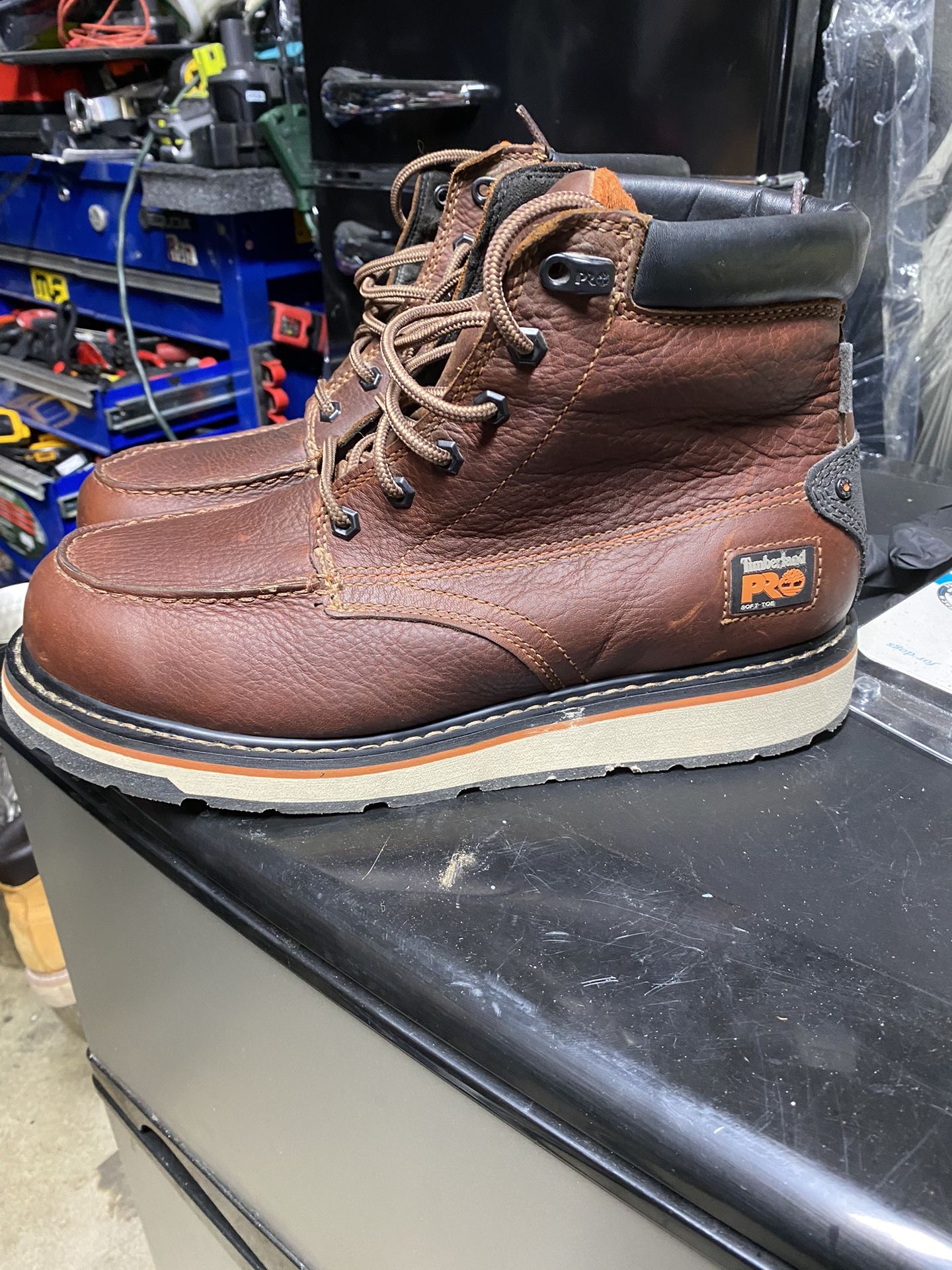 Timberland PRO Men's Irvine Wedge 6 Inch Soft Toe Industrial Work Boot ( Size 11W )