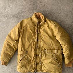 Vintage Pioneer Ski-Wear Canada Goose Down Belted Puffer Jacket