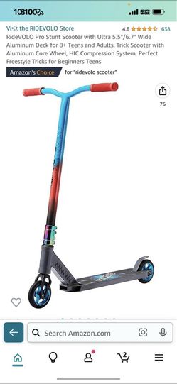 Brand new RideVOLO Pro Stunt Kick Scooter