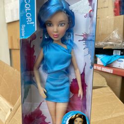New Liv For Color Blue Hair Sophie Doll 