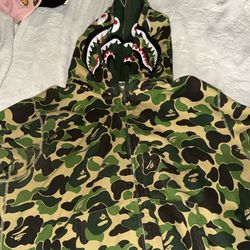 BAPE ABC Camo Shark Full Zip Hoodie