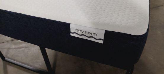 Twin mattress and frame