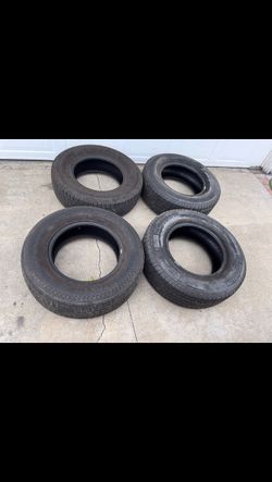 4 — 265/70r17 Tires Good Treads !!!!