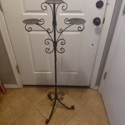 Candelabra Black Wrought iron. 