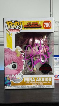 Funko Pop! MHA Mina Ashido #790 PSA Authenticated Autograph