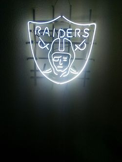 Raiders Neon Light