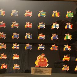 McDonalds Limited Edition Pin Set