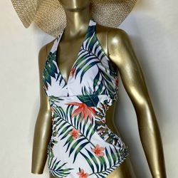 Tropical Print Suit 