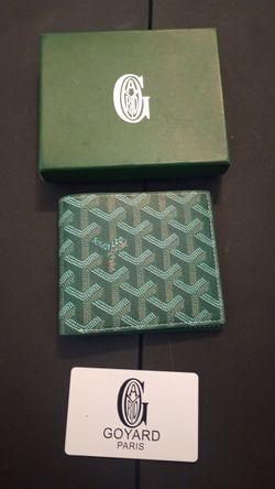Goyard Wallet (Green) — Ready for a New Owner