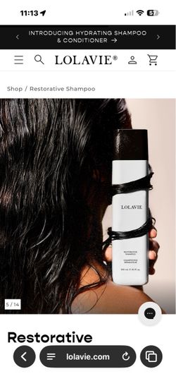 Lolavie  Plant Based Restorative Shampoo NO SULFATE