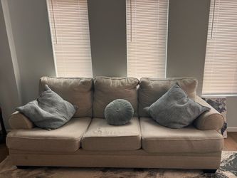 Light grey couch, needs to go asap