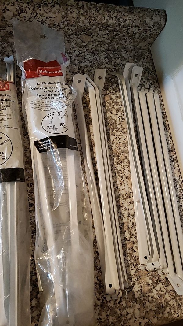 Closetmaid rubbermaid wire shelving parts for Sale in Saint Charles, MO