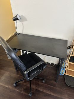 Office Desk + Chair