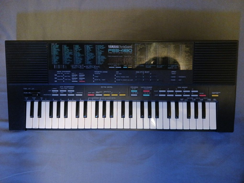 1988 Yamaha PS480 Synth Keyboard