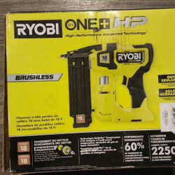 ONE+ HP 18V 18-Gauge Brushless Cordless AirStrike Brad Nailer (Tool Only)